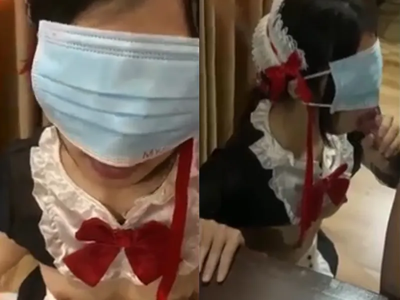 Em người yêu việt dâm cosplay nô lệ tình dục mút bú con cục thịt điêu luyện