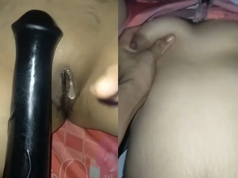 Gấu xinh tươi vú to bím múp thẩm du bằng sextoy cực sướng